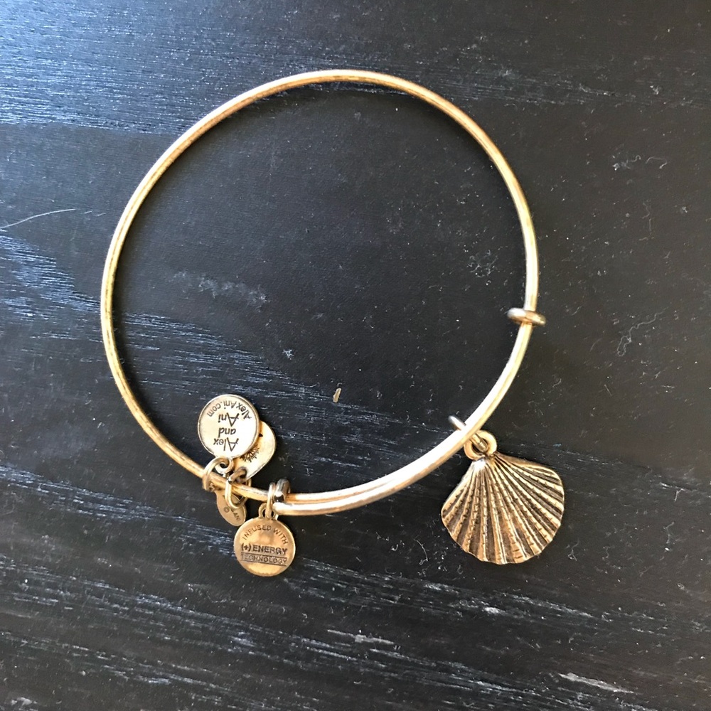 Alex and Ani Sea Shell bracelet